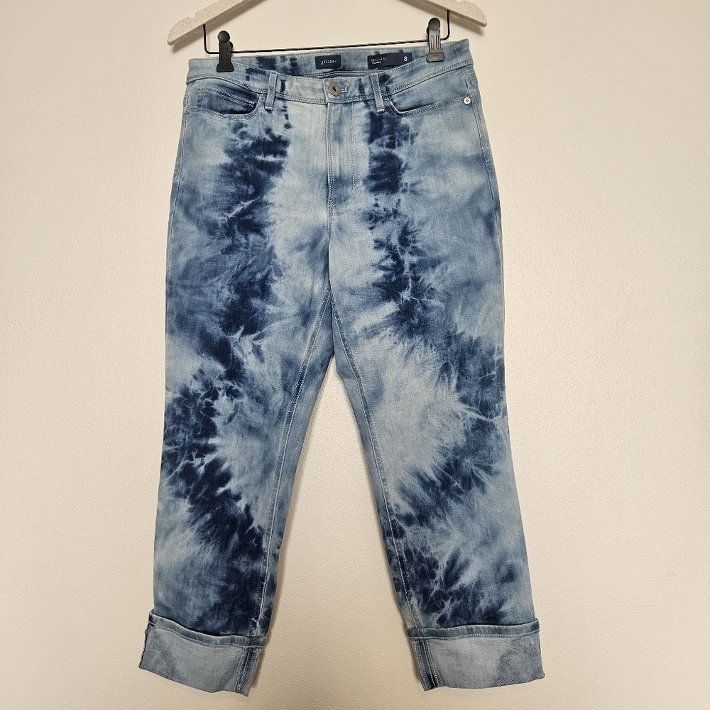 J Jill High-Rise Cropped Island Wash Jeans